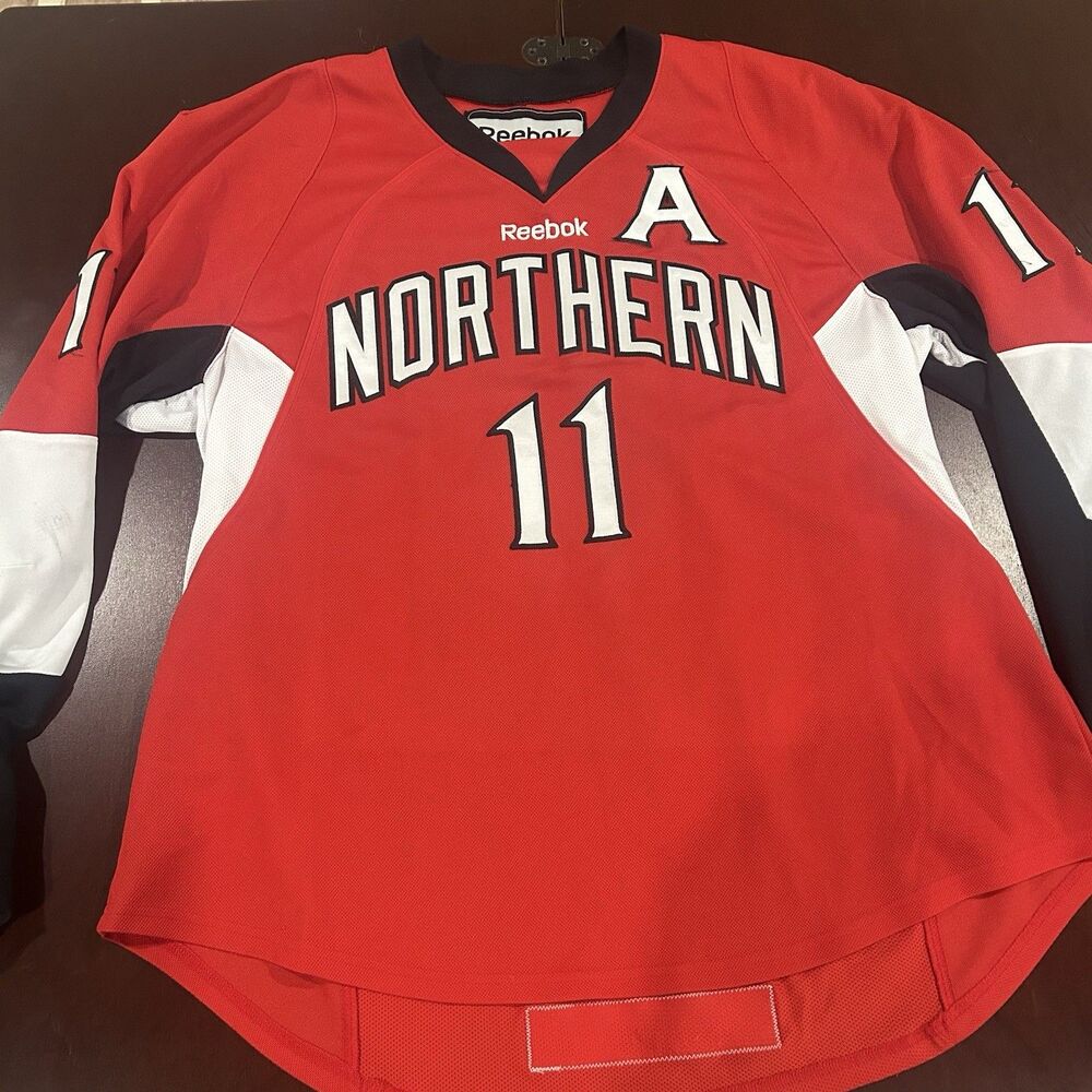 Vintage 90s Illinois Hockey Jersey Muth Gunzos XL Men’s Fighting Illini Knit